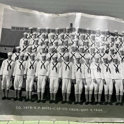 1944 US Naval Training Class Photo
