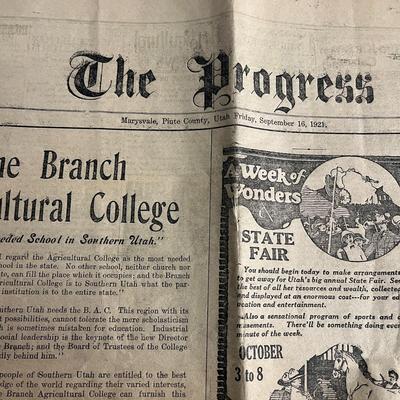 1921 The Progress Newspaper