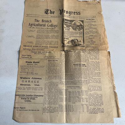 1921 The Progress Newspaper