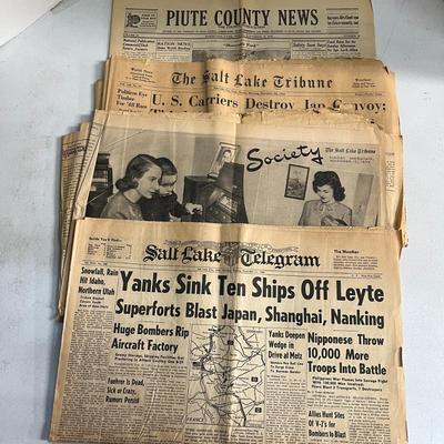 1944 Utah Newspapers 