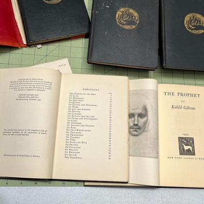 1923 The Prophet by Kahlil Gibran 
