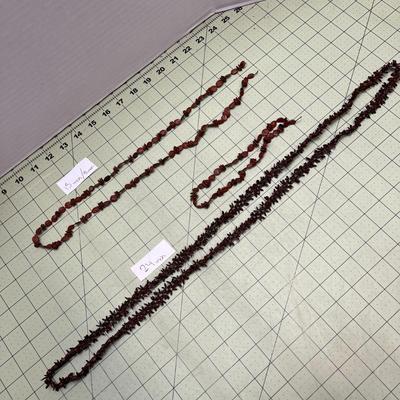 Vintage Tribal Apple Seed Necklaces