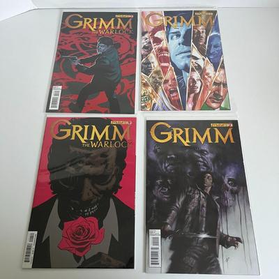 Grimm Comics - Issues 1-4 & Grimm The Warlock Comics - Issues 1-4