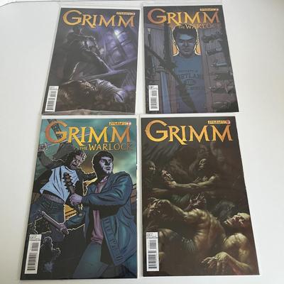 Grimm Comics - Issues 1-4 & Grimm The Warlock Comics - Issues 1-4