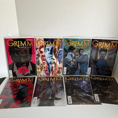 Grimm Comics - Issues 1-4 & Grimm The Warlock Comics - Issues 1-4