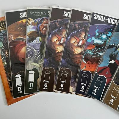 Skullkickers Comics - Issues 3-6, 11, 12, 100 (two #6)