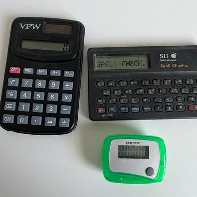 Calculator, Spell Checker, Pedometer Bundle