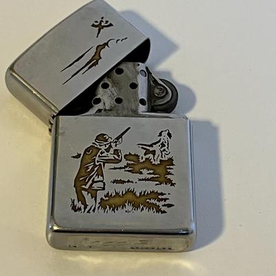 Vintage Prince Gardner Pocket Knife/ Money Clip & Zippo Lighter