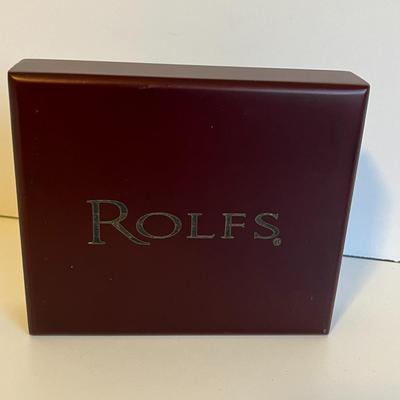 Rolfs Leather Wallet with Box