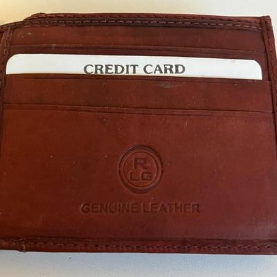 Rolfs Leather Wallet with Box