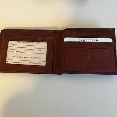 Rolfs Leather Wallet with Box