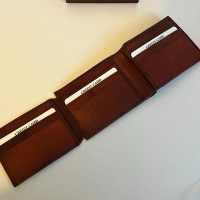 Rolfs Leather Wallet with Box