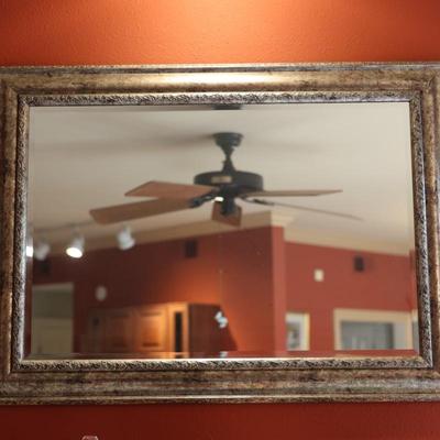 Large Silver Wall Mirror