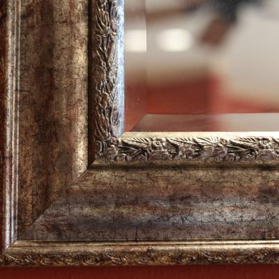 Large Silver Wall Mirror