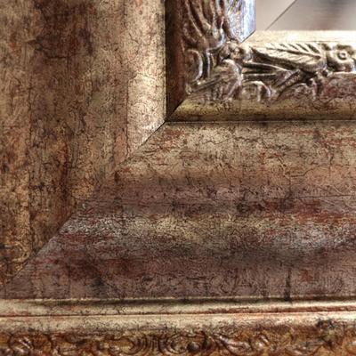 Large Silver Wall Mirror