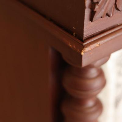 Two Drawer Antique Hutch (See Description)