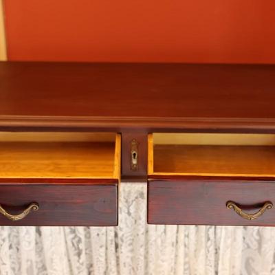 Two Drawer Antique Hutch (See Description)