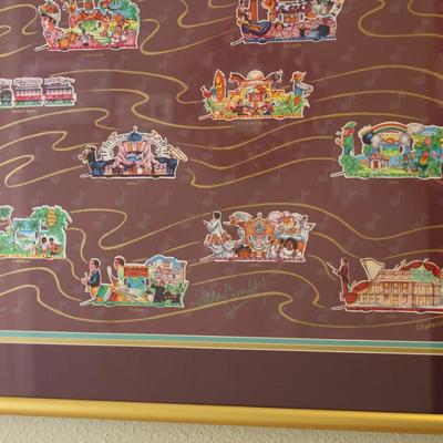 Framed Orpheus 1994 SIGNED By Harry Connick Jr.