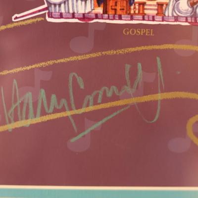 Framed Orpheus 1994 SIGNED By Harry Connick Jr.