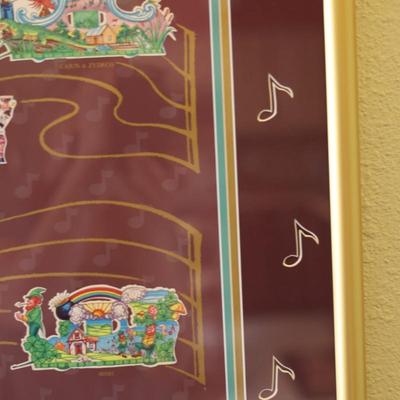 Framed Orpheus 1994 SIGNED By Harry Connick Jr.