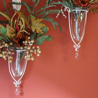 Glass Vase Wall Decor