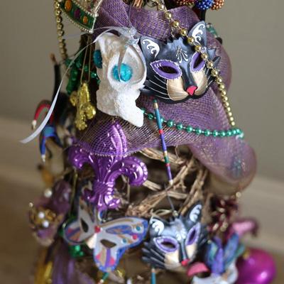 Mardi Gras "Christmas Tree"