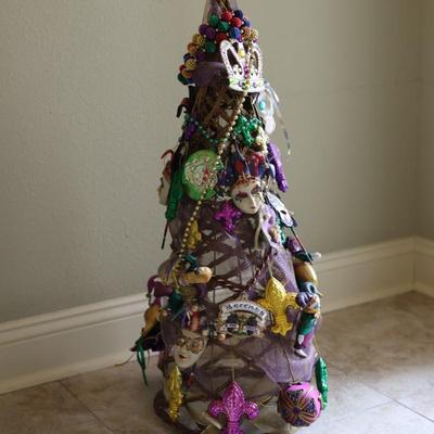 Mardi Gras "Christmas Tree"