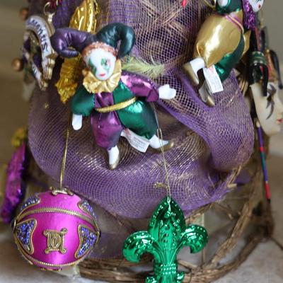 Mardi Gras "Christmas Tree"