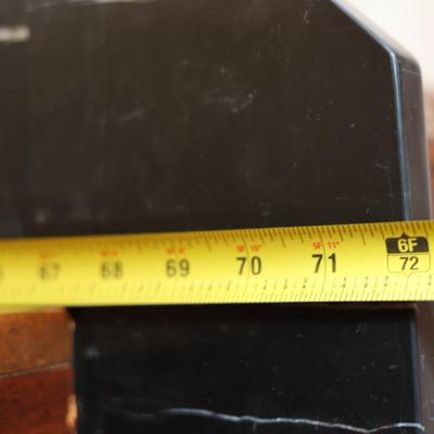 Elegant Italian Marble China Cabinet by Collezione Europa (Two Pieces-See Description)