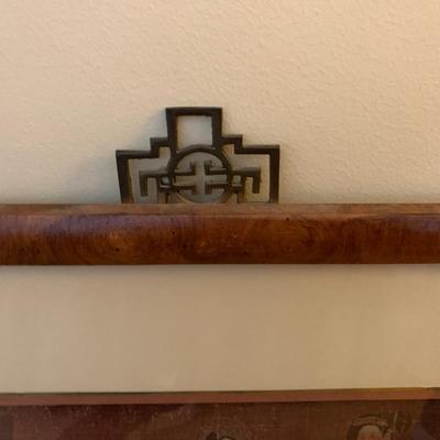 Wood framed Palace concert print