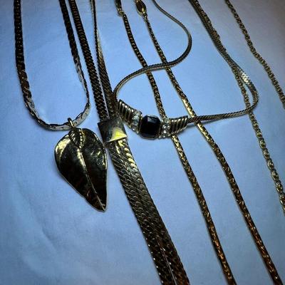 Gold Herringbone Necklaces, Bracelets & More (P-RG)
