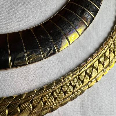 Gold Herringbone Necklaces, Bracelets & More (P-RG)