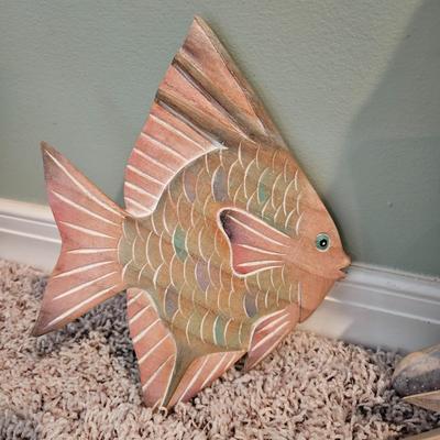 Collection of Decorative Wooden Fish (BLR-DW)