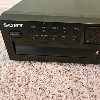 Sony Five Disc CD Player (BLR-DW)