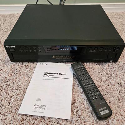 Sony Five Disc CD Player (BLR-DW)
