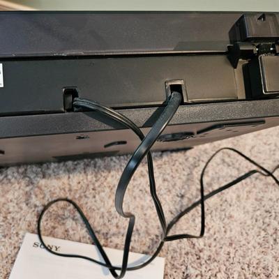 Sony Turntable and Blu-Ray Player (BLR-DW)