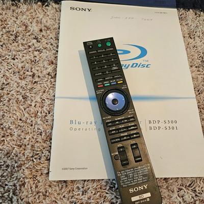 Sony Turntable and Blu-Ray Player (BLR-DW)
