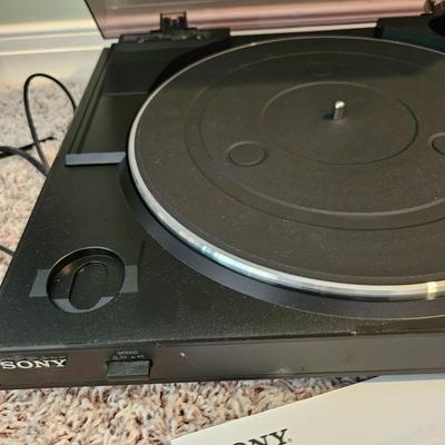 Sony Turntable and Blu-Ray Player (BLR-DW)
