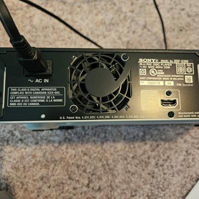 Sony Turntable and Blu-Ray Player (BLR-DW)