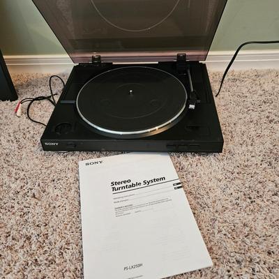 Sony Turntable and Blu-Ray Player (BLR-DW)