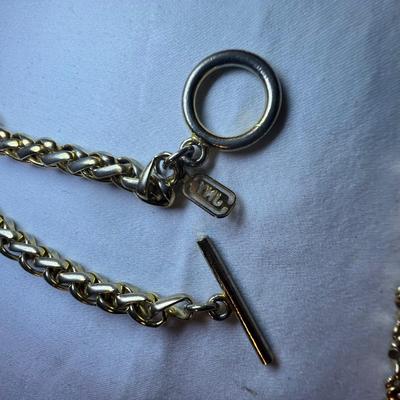 Huge Assortment of Gold Necklaces & Bracelets (P-RG)