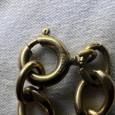 Huge Assortment of Gold Necklaces & Bracelets (P-RG)