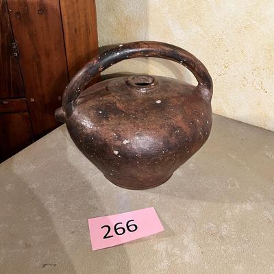 Pottery wine jug