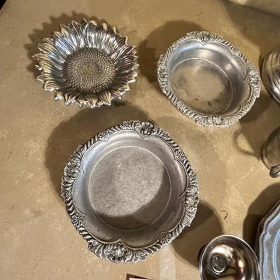Pewter grouping