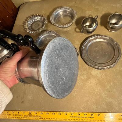 Pewter grouping