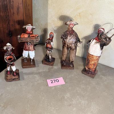 Mexican Paper Mache Figures