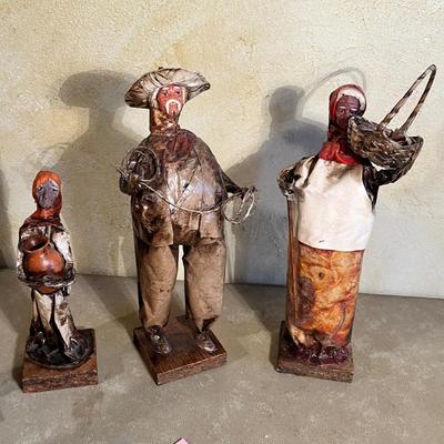 Mexican Paper Mache Figures