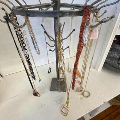 Rack of Necklaces Lot Two (Twenty-Two Total)