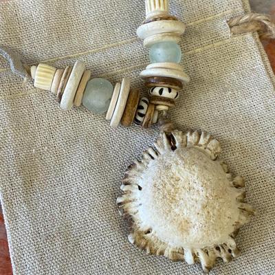 Set of Four Twine and Twig Necklaces