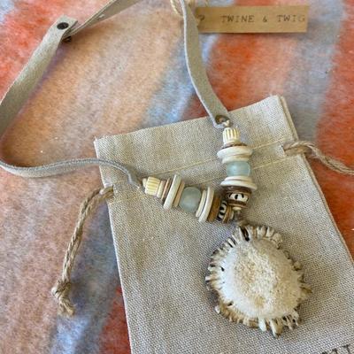 Set of Four Twine and Twig Necklaces
